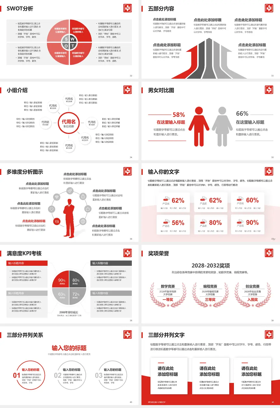 浏阳市中医医院医疗行业比赛专用PPT模板16:9格式幻灯片预览图5