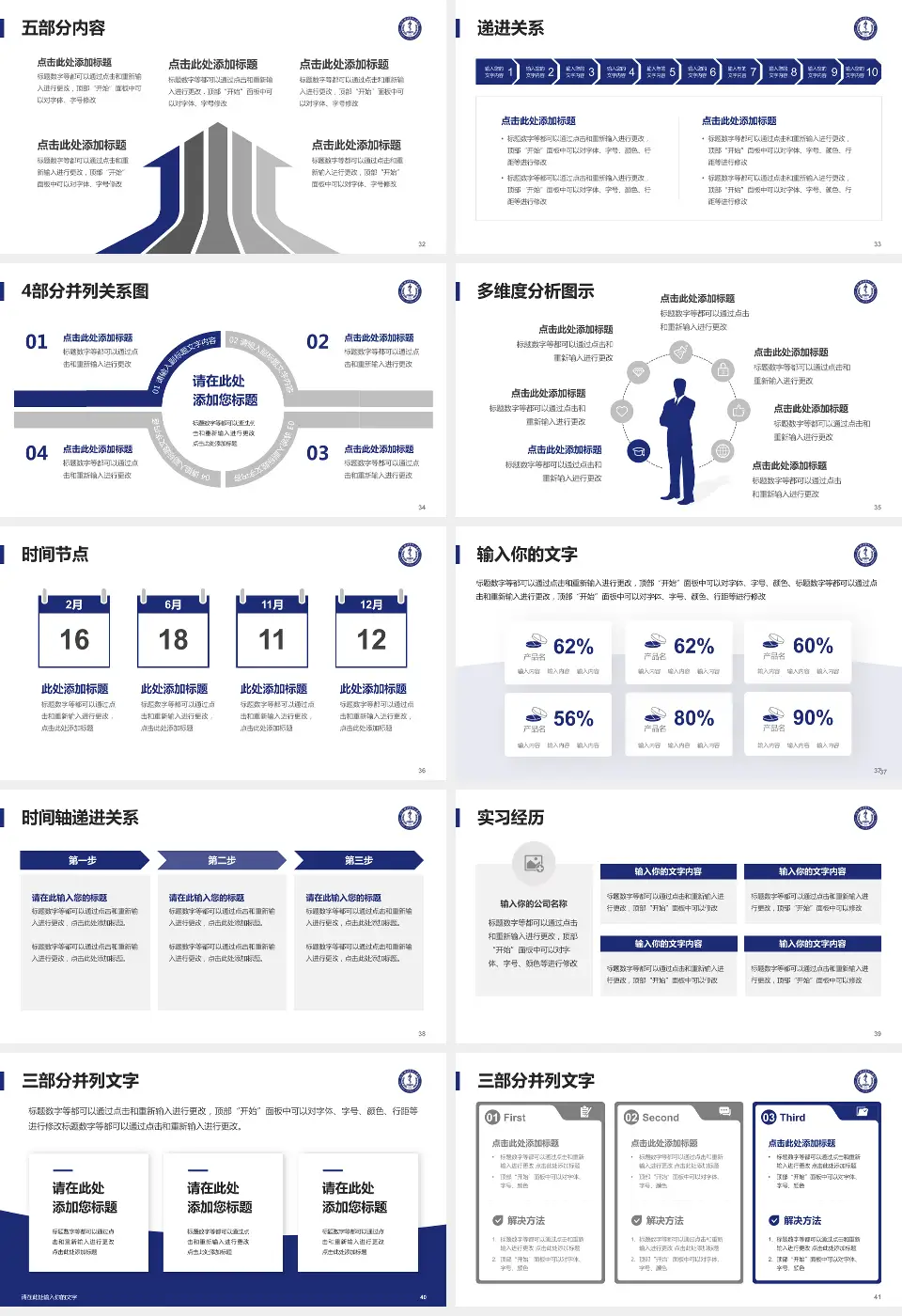 株洲市中心医院品管圈PDCA演示专用PPT模板16:9格式幻灯片预览图5