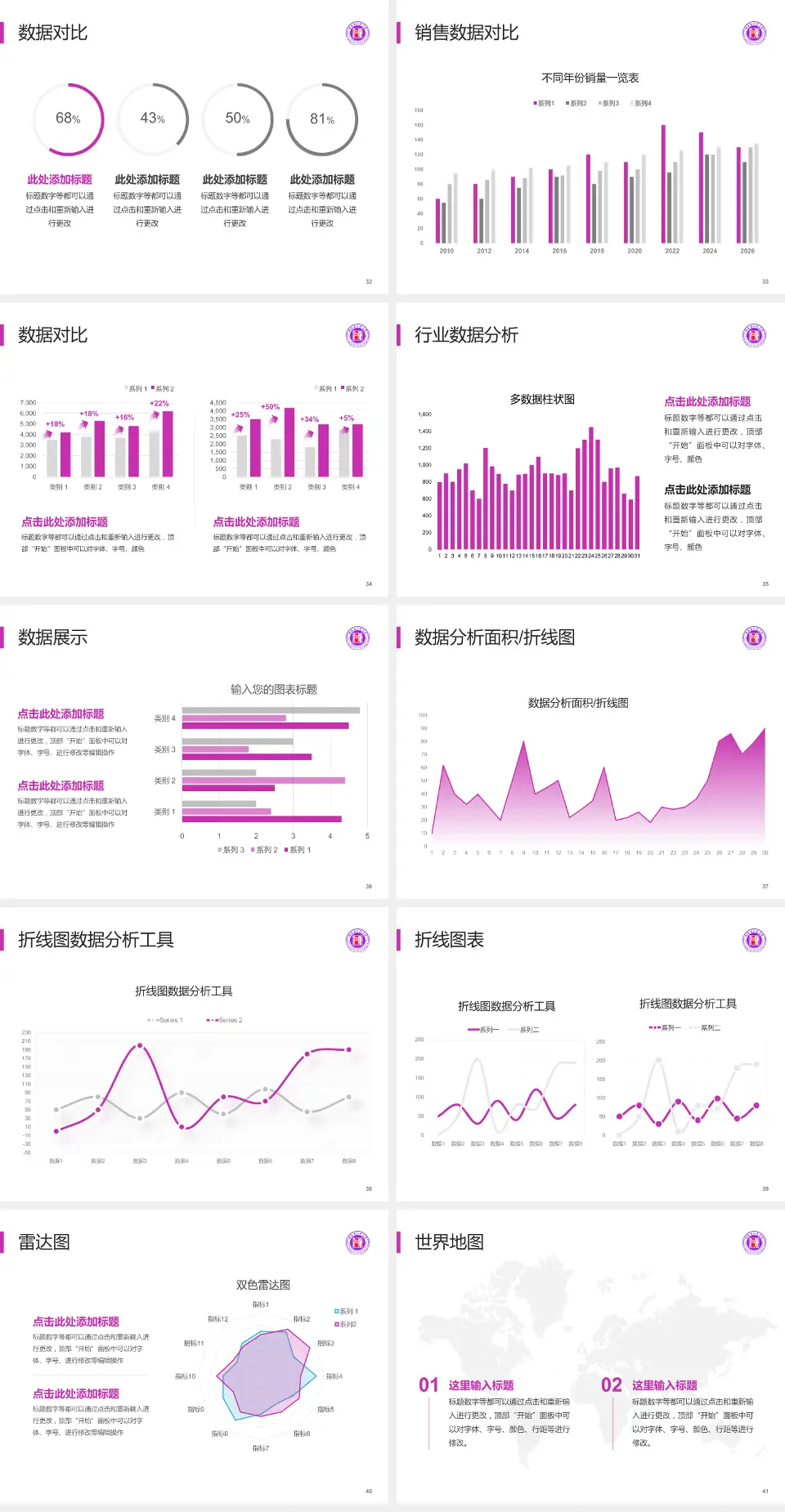 湖南省人民医院会议与研讨会PPT模板4:3格式幻灯片预览图5