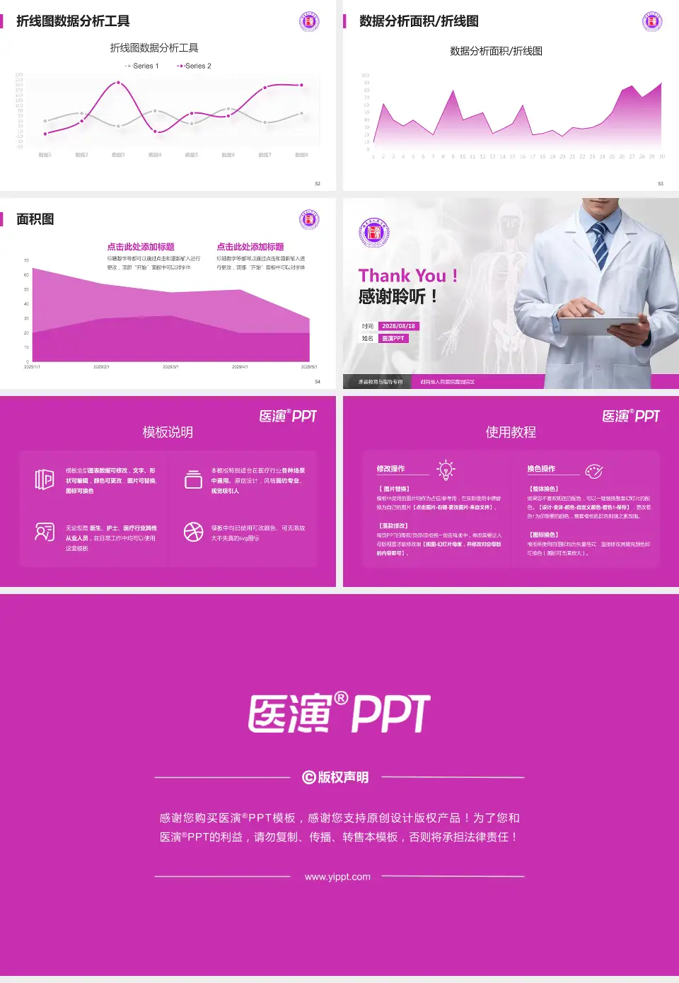 湖南省人民医院蓉园院区患者教育与指导PPT模板16:9格式幻灯片预览图7