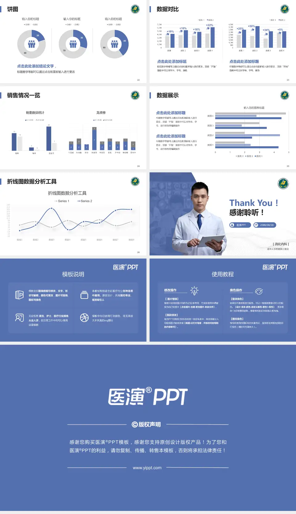 南华大学附属第三医院病例分享与讨论PPT模板16:9格式幻灯片预览图4