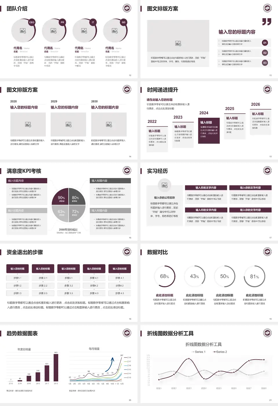 湖南省中医药研究院附属医院培训与教育PPT模板16:9格式幻灯片预览图3