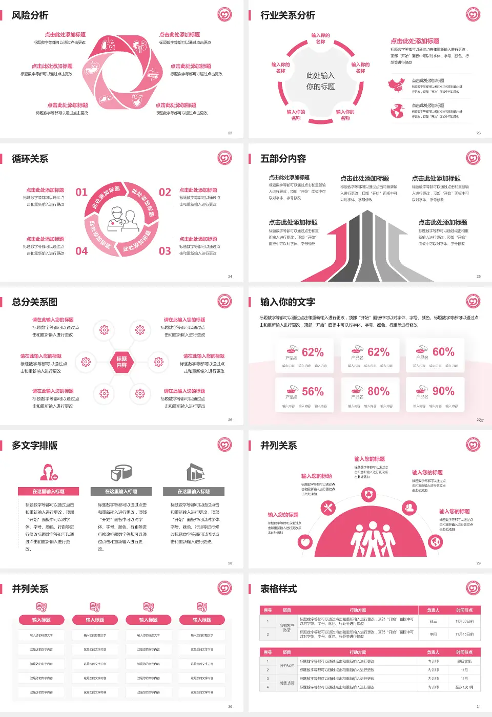 娄底市妇幼保健院科室介绍与推广PPT模板16:9格式幻灯片预览图4