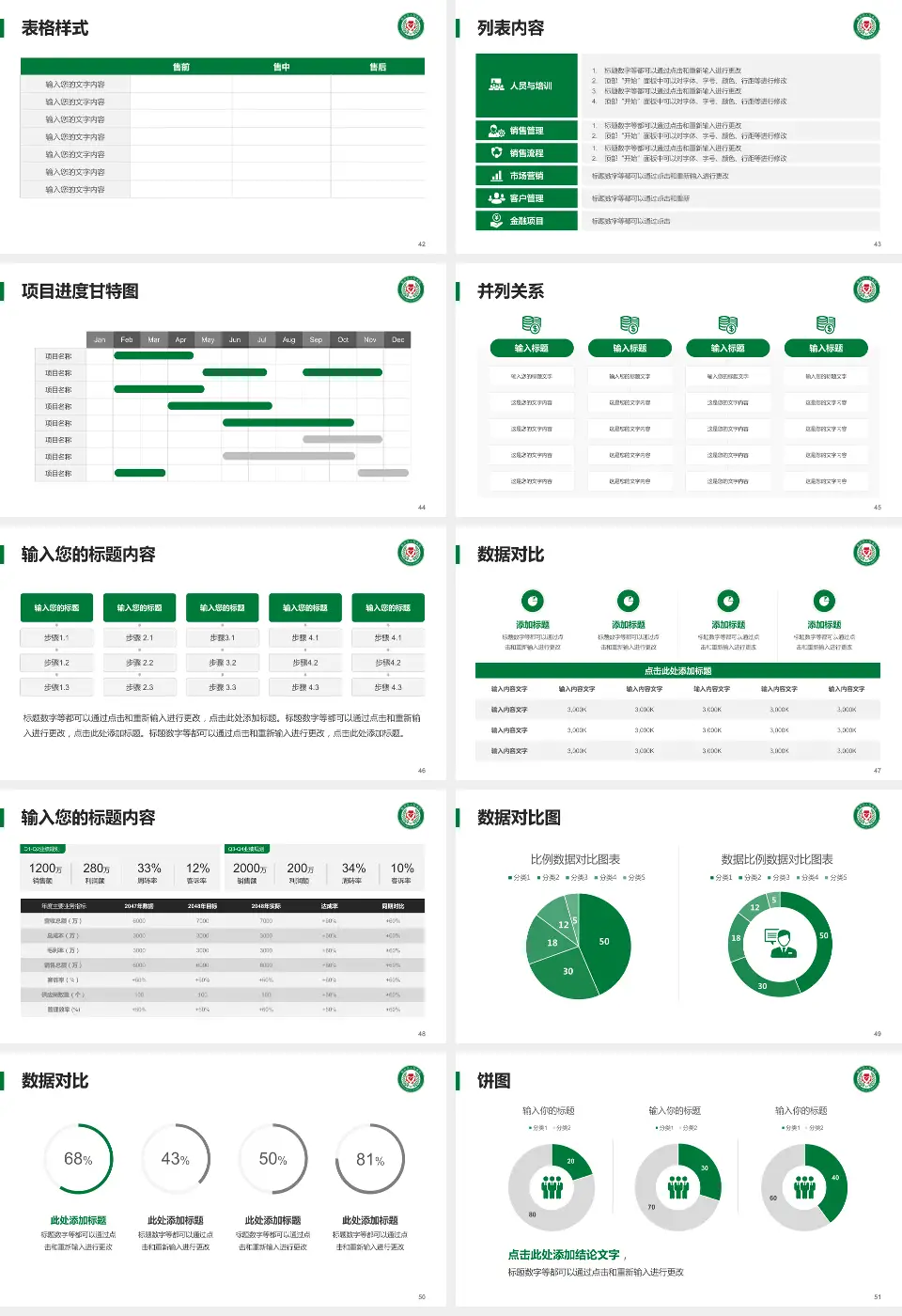 鹤岗市人民医院医疗行业比赛专用PPT模板16:9格式幻灯片预览图6
