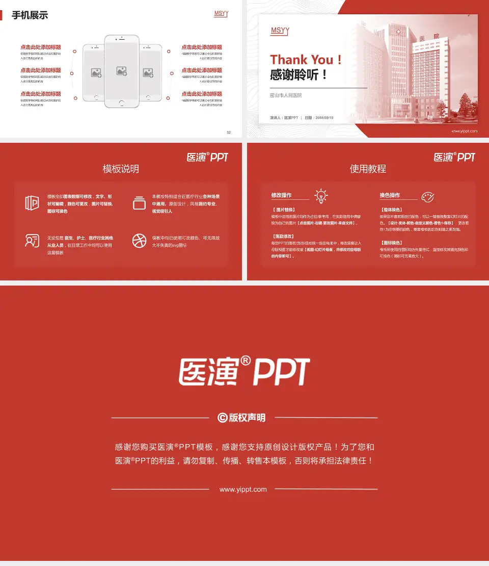 密山市人民医院医院管理报告PPT模板16:9格式幻灯片预览图7