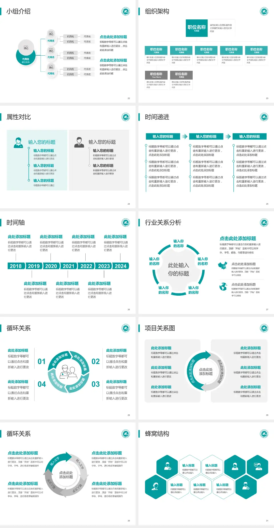 牡丹江市第一人民医院品管圈PDCA演示专用PPT模板4:3格式幻灯片预览图4