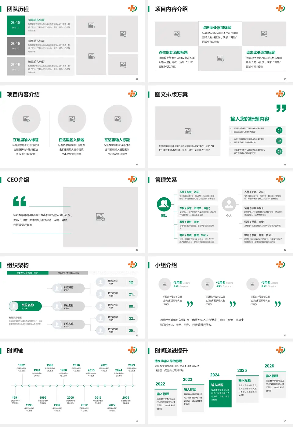 大庆油田总医院医院管理报告PPT模板16:9格式幻灯片预览图3