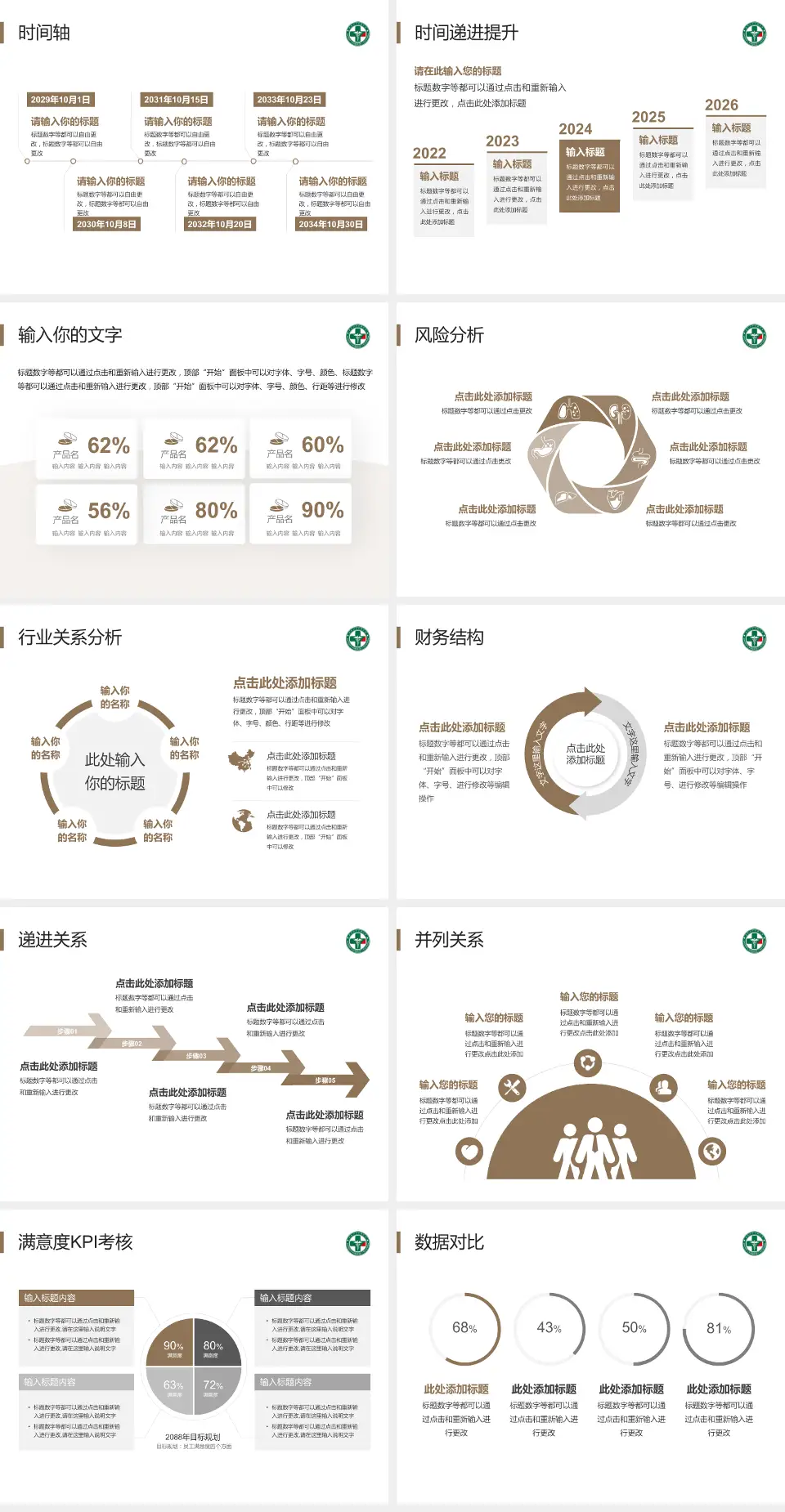 黑龙江省社会康复医院病例分享与讨论PPT模板4:3格式幻灯片预览图3