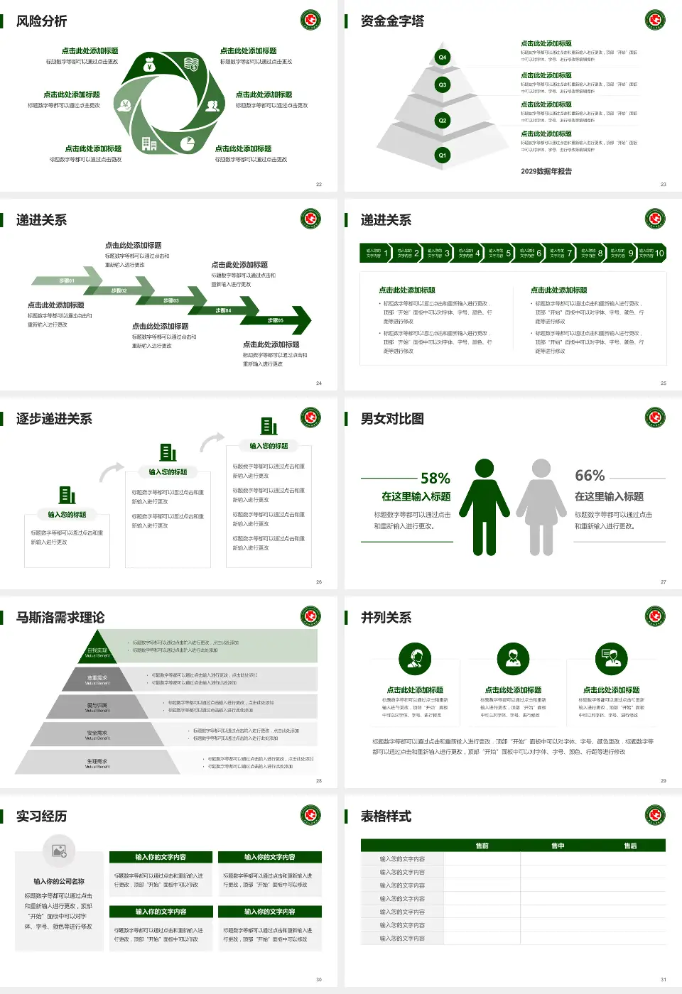 黑龙江省医院南岗分院项目申请与汇报PPT模板16:9格式幻灯片预览图4
