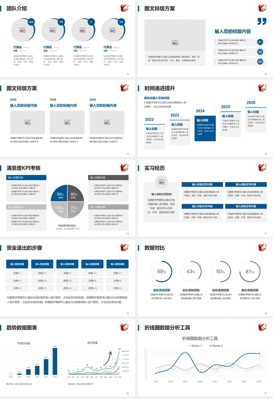 齐齐哈尔医学院附属第一医院培训与教育PPT模板16:9格式幻灯片预览图3