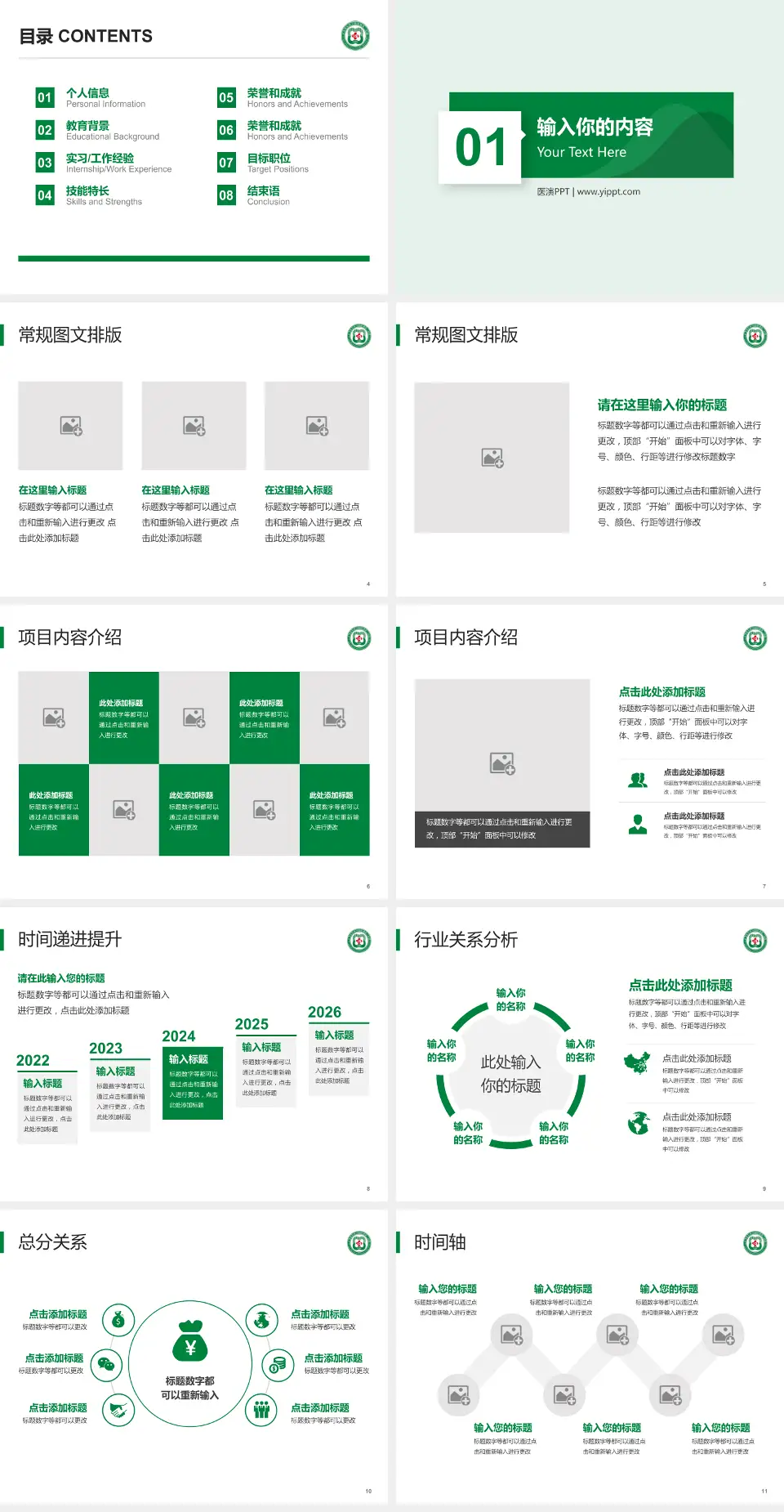 齐齐哈尔医学院附属第三医院财务与预算报告PPT模板4:3格式幻灯片预览图2