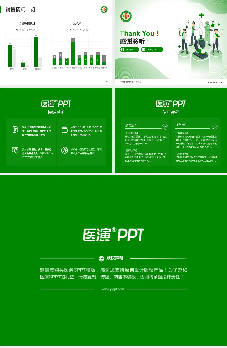 齐齐哈尔市精神卫生中心品管圈PDCA演示专用PPT模板4:3格式幻灯片预览图7