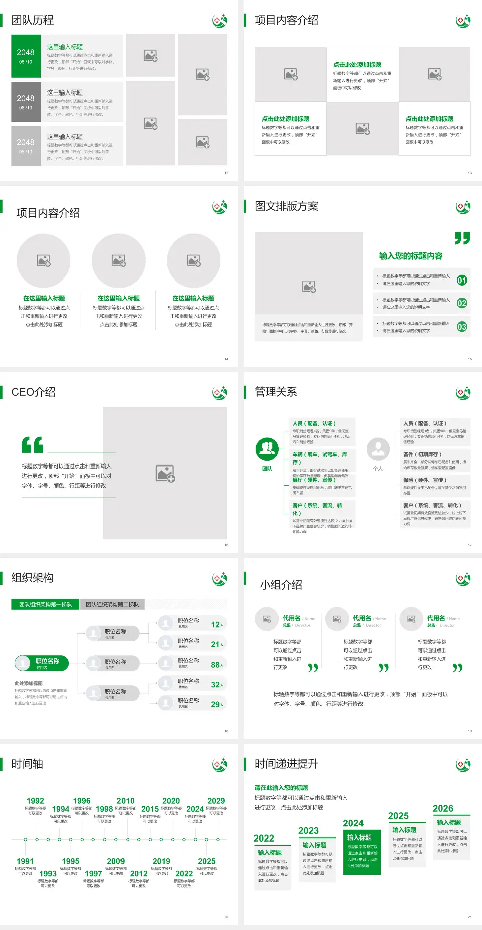 黑龙江省农垦建三江人民医院医院管理报告PPT模板4:3格式幻灯片预览图3