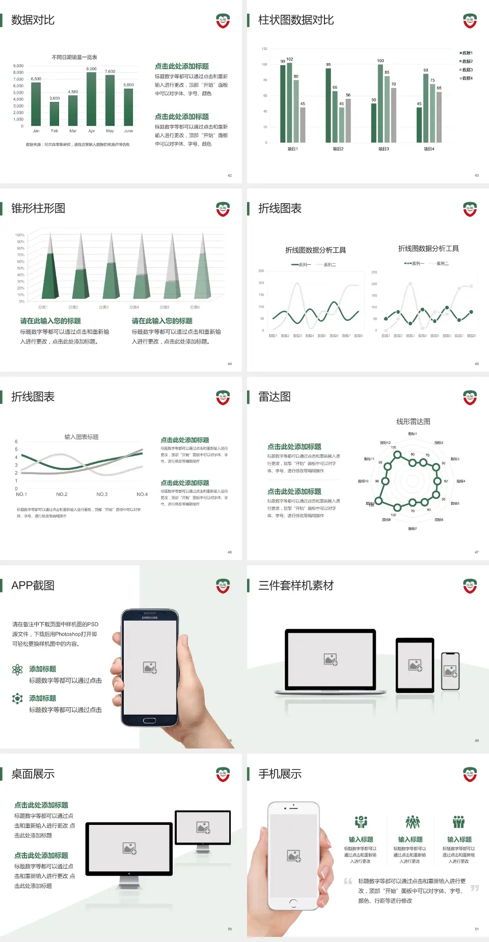 黑龙江省口腔病防治院医院管理报告PPT模板4:3格式幻灯片预览图6