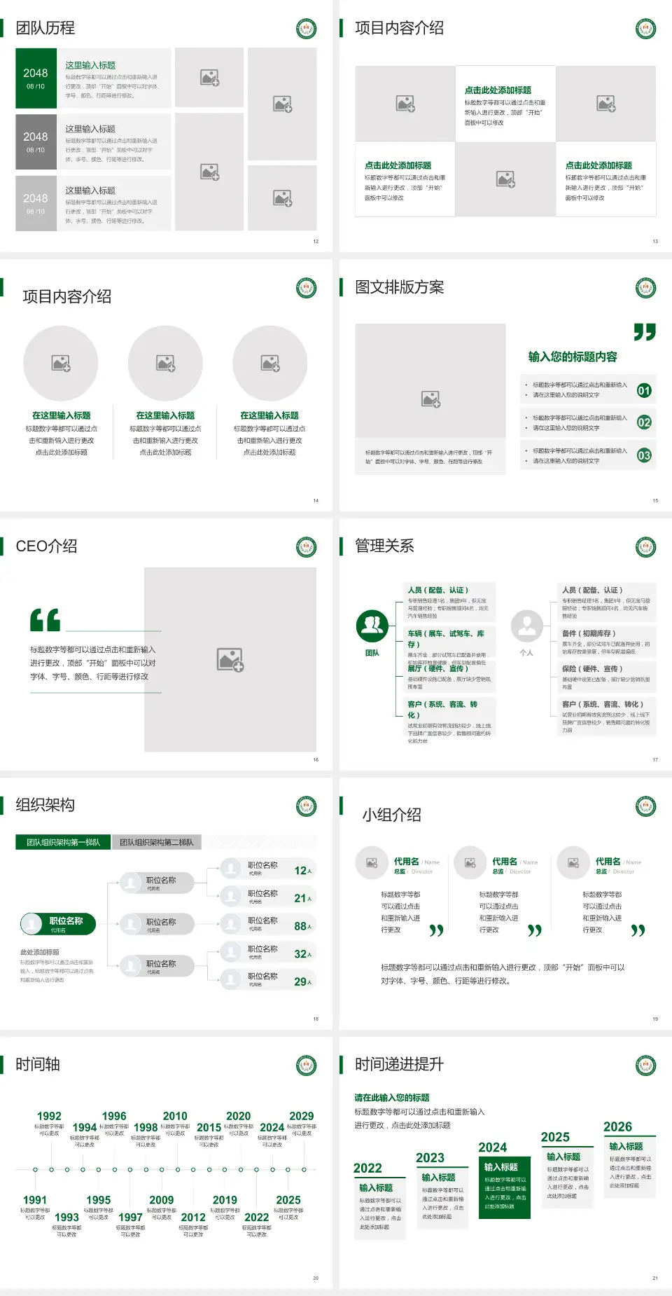 牡丹江医学院附属第二医院医院管理报告PPT模板4:3格式幻灯片预览图3