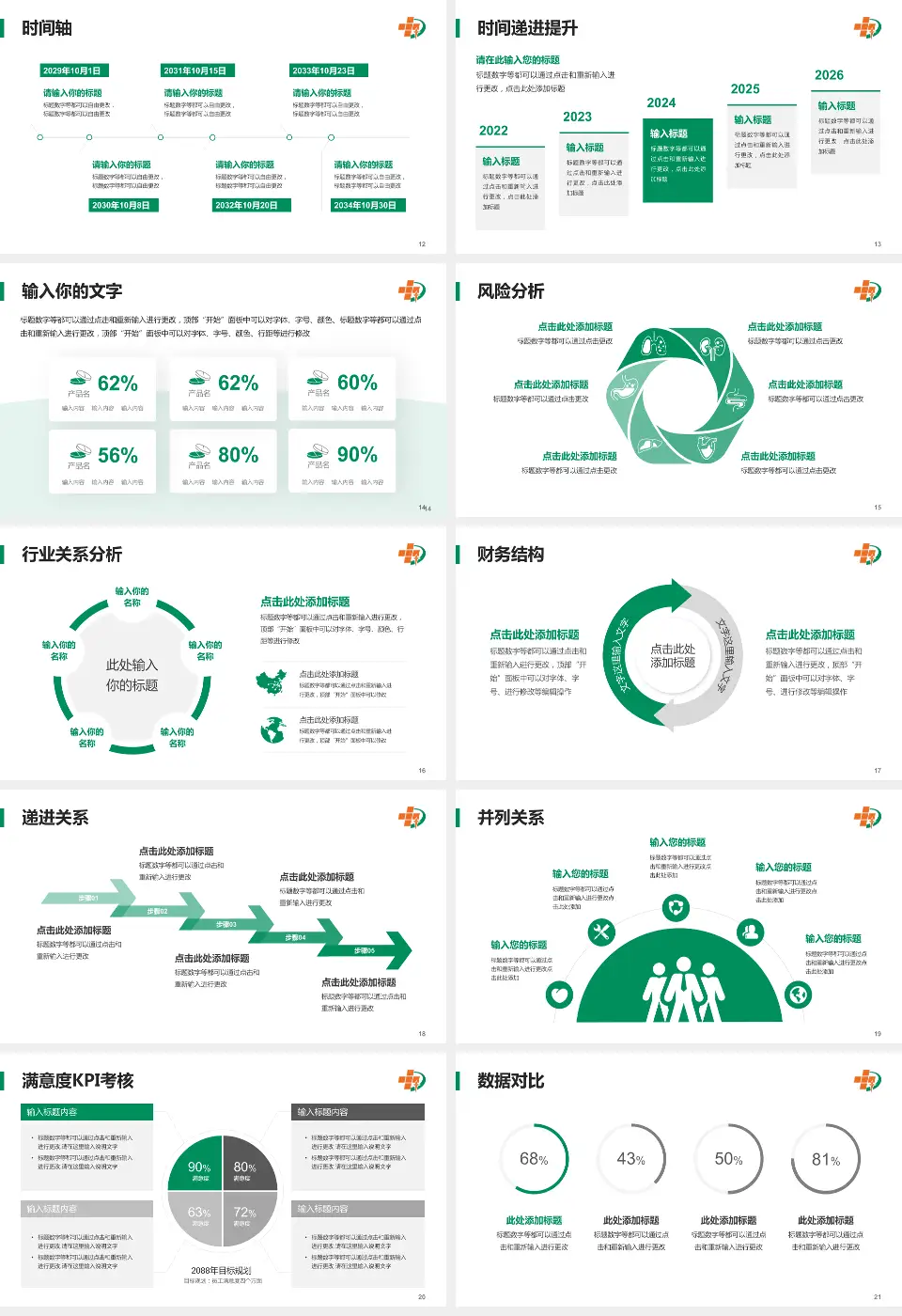 大庆油田总医院病例分享与讨论PPT模板16:9格式幻灯片预览图3