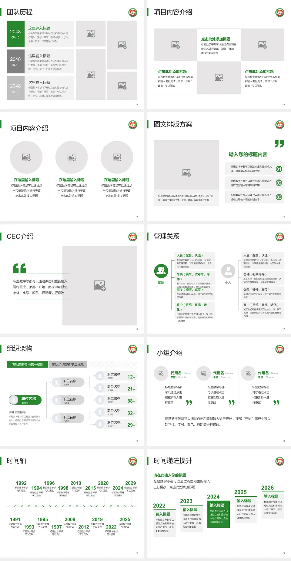 黑龙江省牡丹江南山医院医院管理报告PPT模板4:3格式幻灯片预览图3