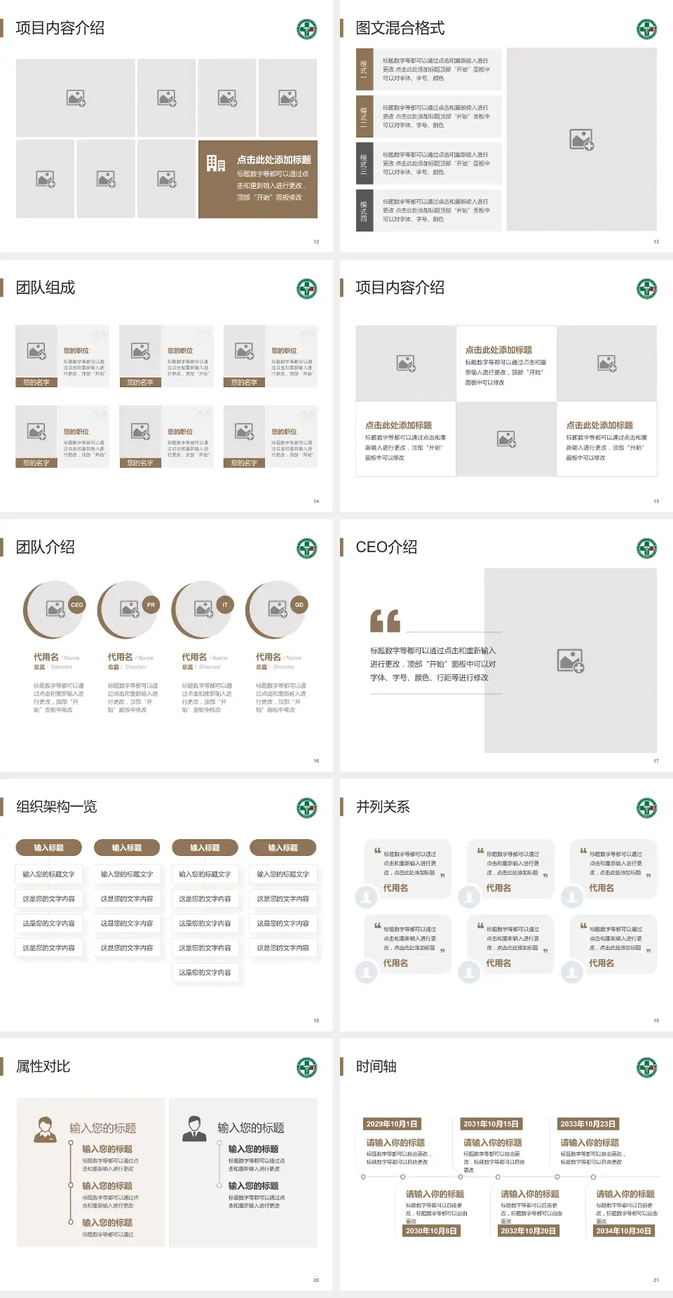 黑龙江省社会康复医院患者教育与指导PPT模板4:3格式幻灯片预览图3