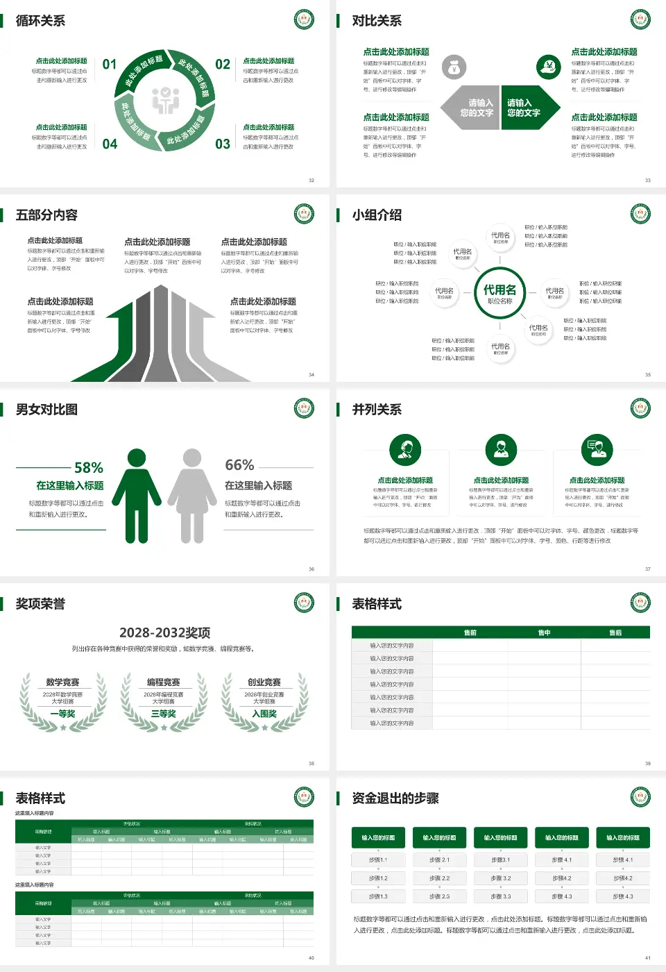 牡丹江医学院附属第二医院医院简介/日常通用PPT模板16:9格式幻灯片预览图5
