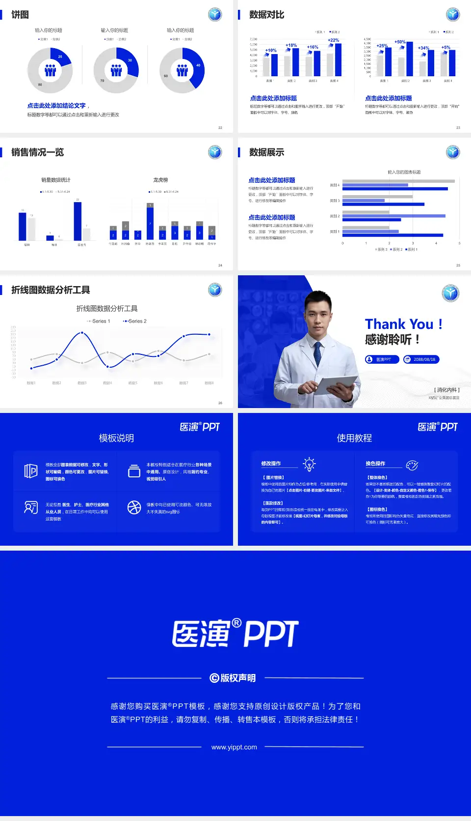 鸡西矿业集团总医院病例分享与讨论PPT模板16:9格式幻灯片预览图4