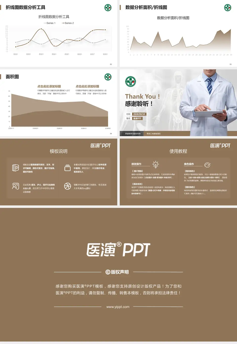 黑龙江省康复医院患者教育与指导PPT模板16:9格式幻灯片预览图7