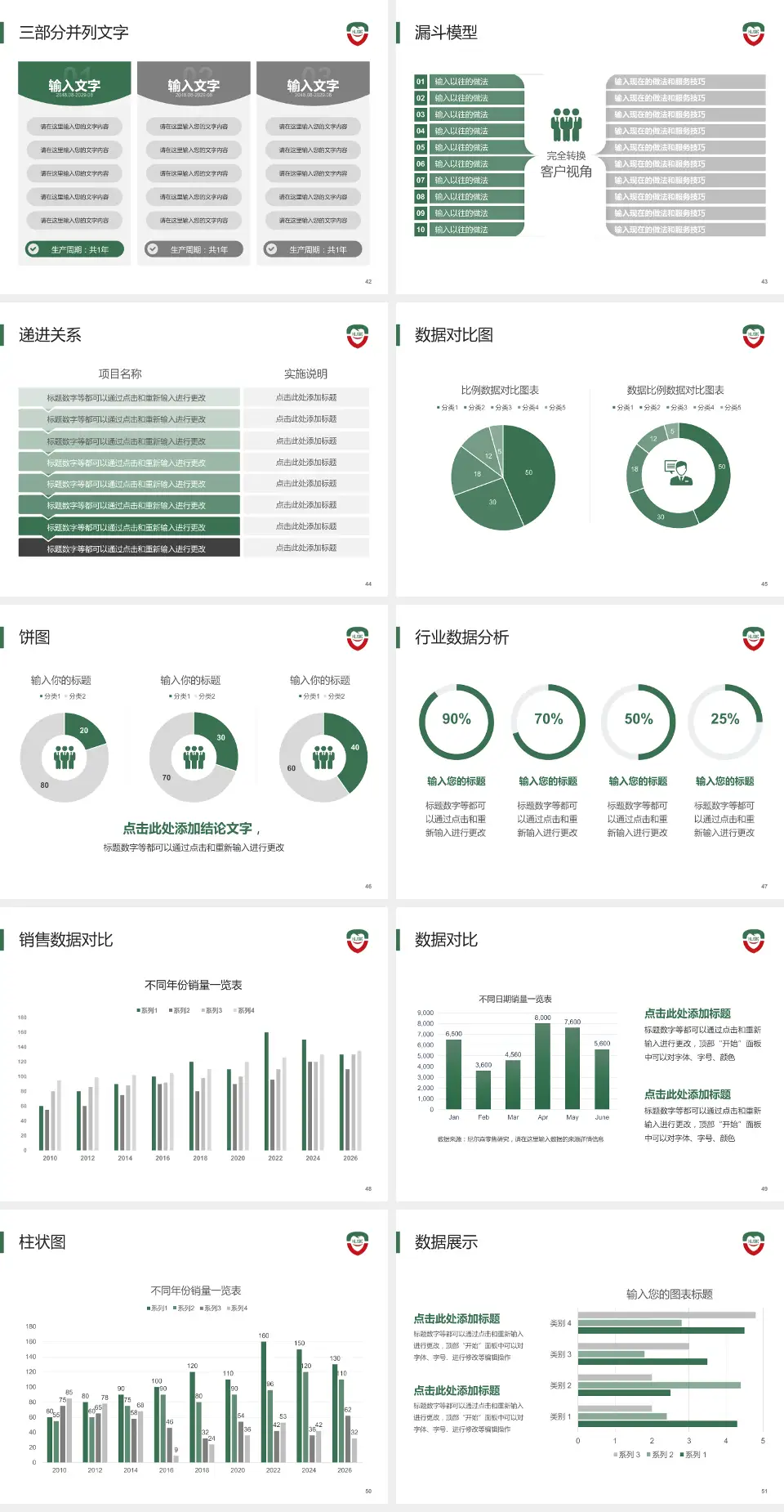 黑龙江省口腔病防治院患者教育与指导PPT模板4:3格式幻灯片预览图6
