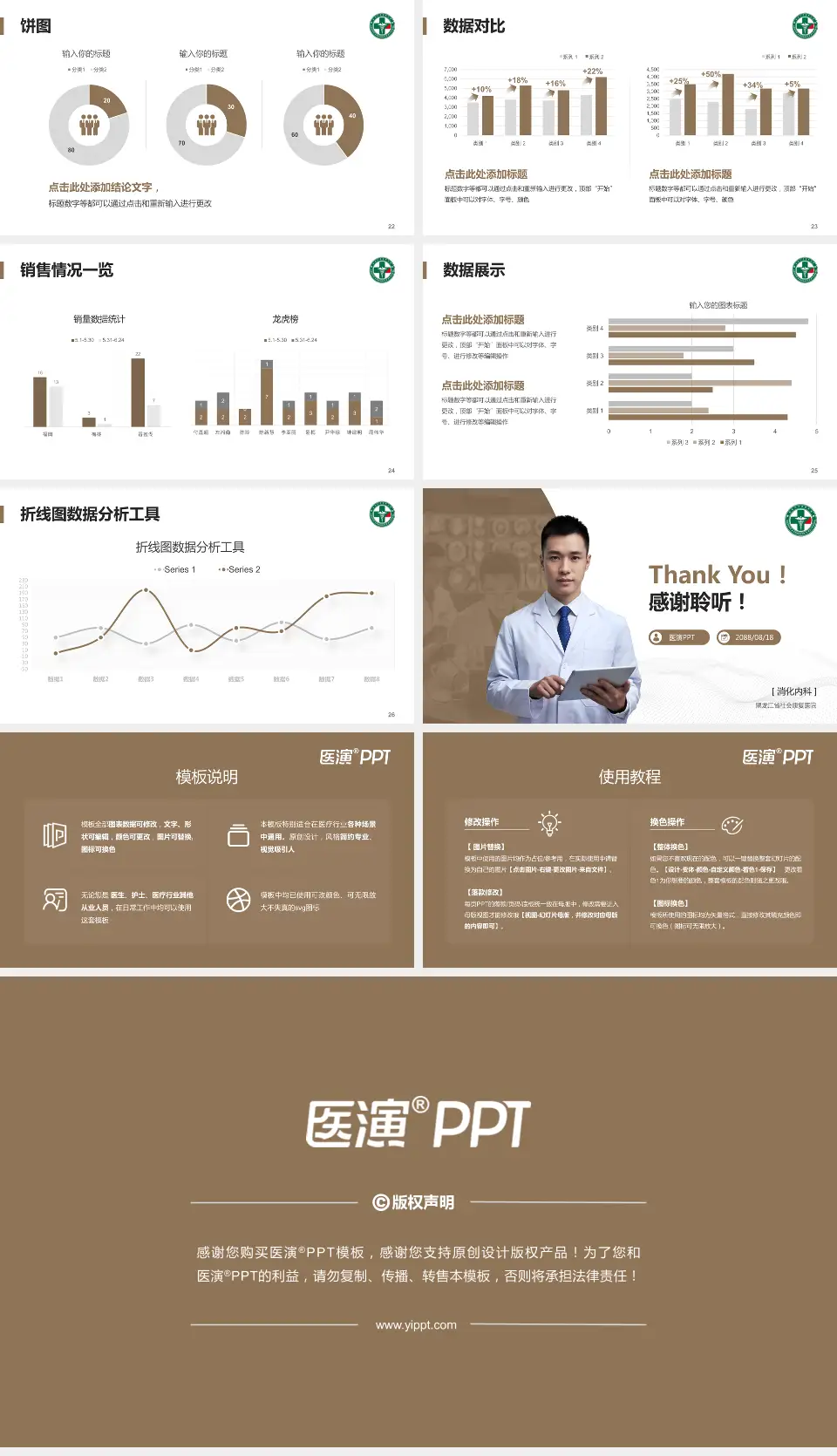 黑龙江省社会康复医院病例分享与讨论PPT模板16:9格式幻灯片预览图4