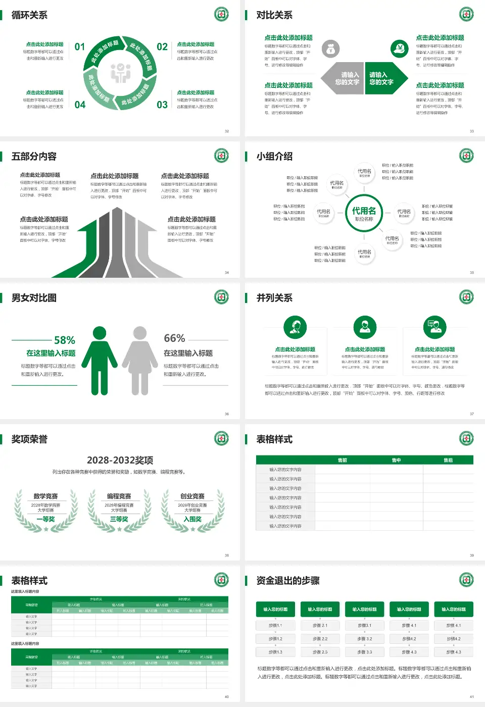 齐齐哈尔医学院附属第三医院医院简介/日常通用PPT模板16:9格式幻灯片预览图5