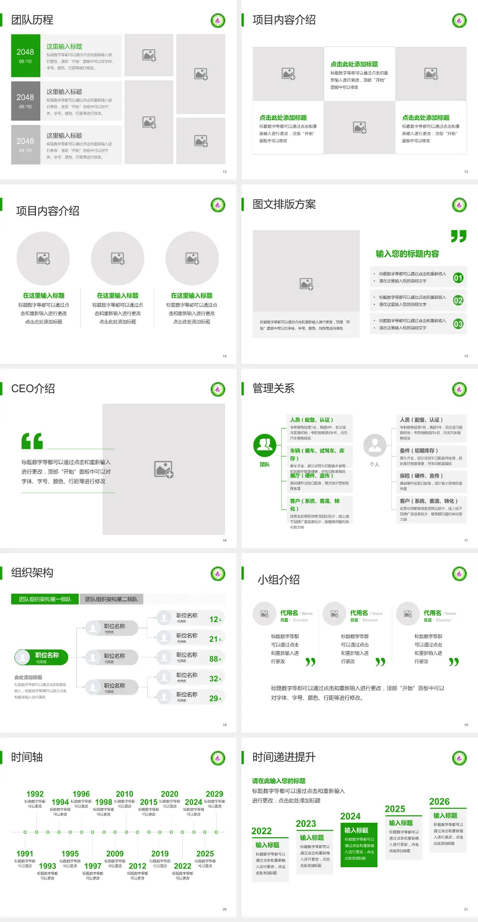 海伦市人民医院医院管理报告PPT模板4:3格式幻灯片预览图3