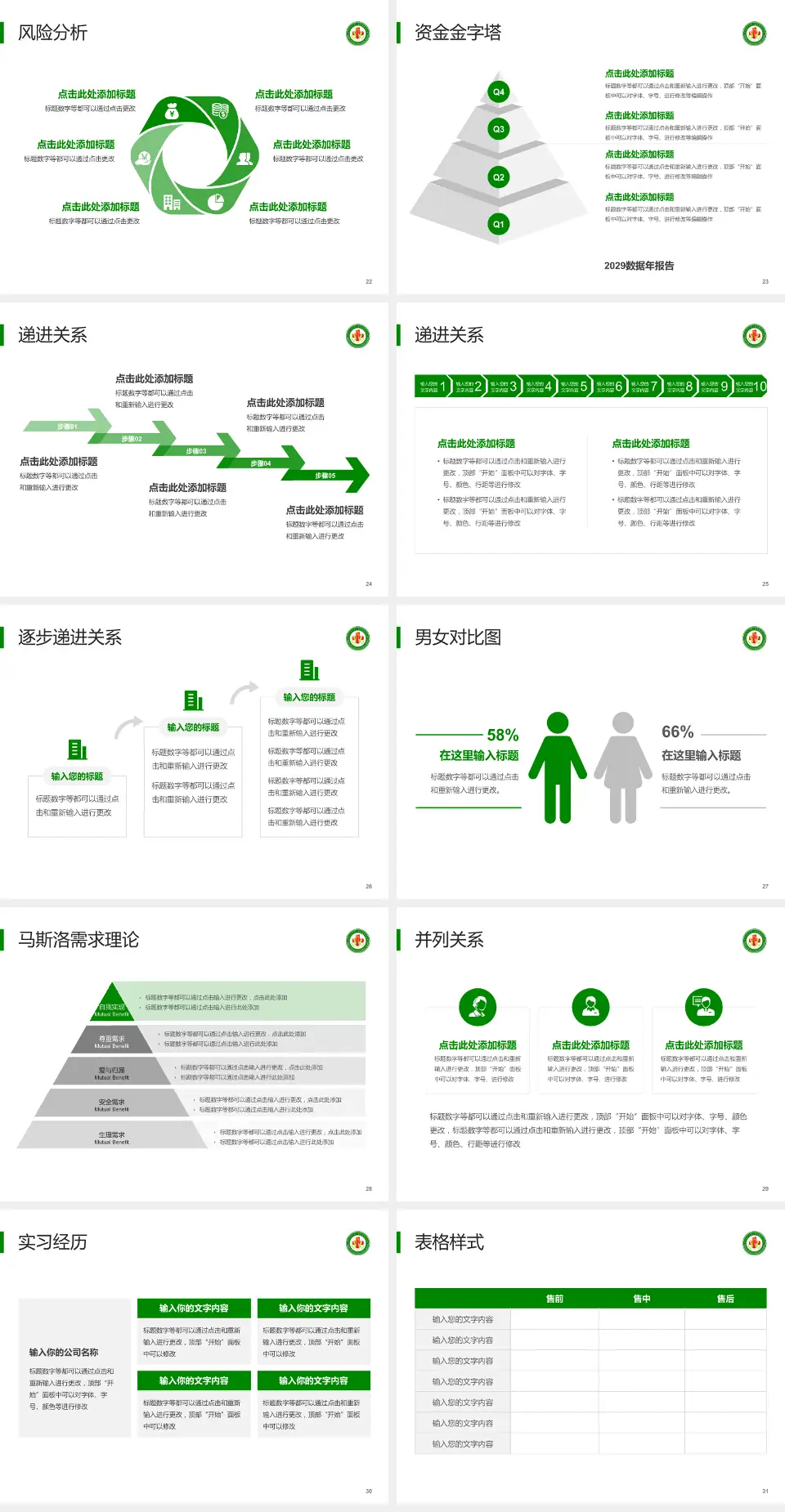 齐齐哈尔市精神卫生中心项目申请与汇报PPT模板4:3格式幻灯片预览图4
