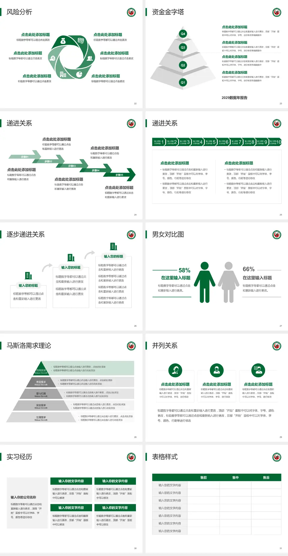 牡丹江医学院红旗医院项目申请与汇报PPT模板4:3格式幻灯片预览图4