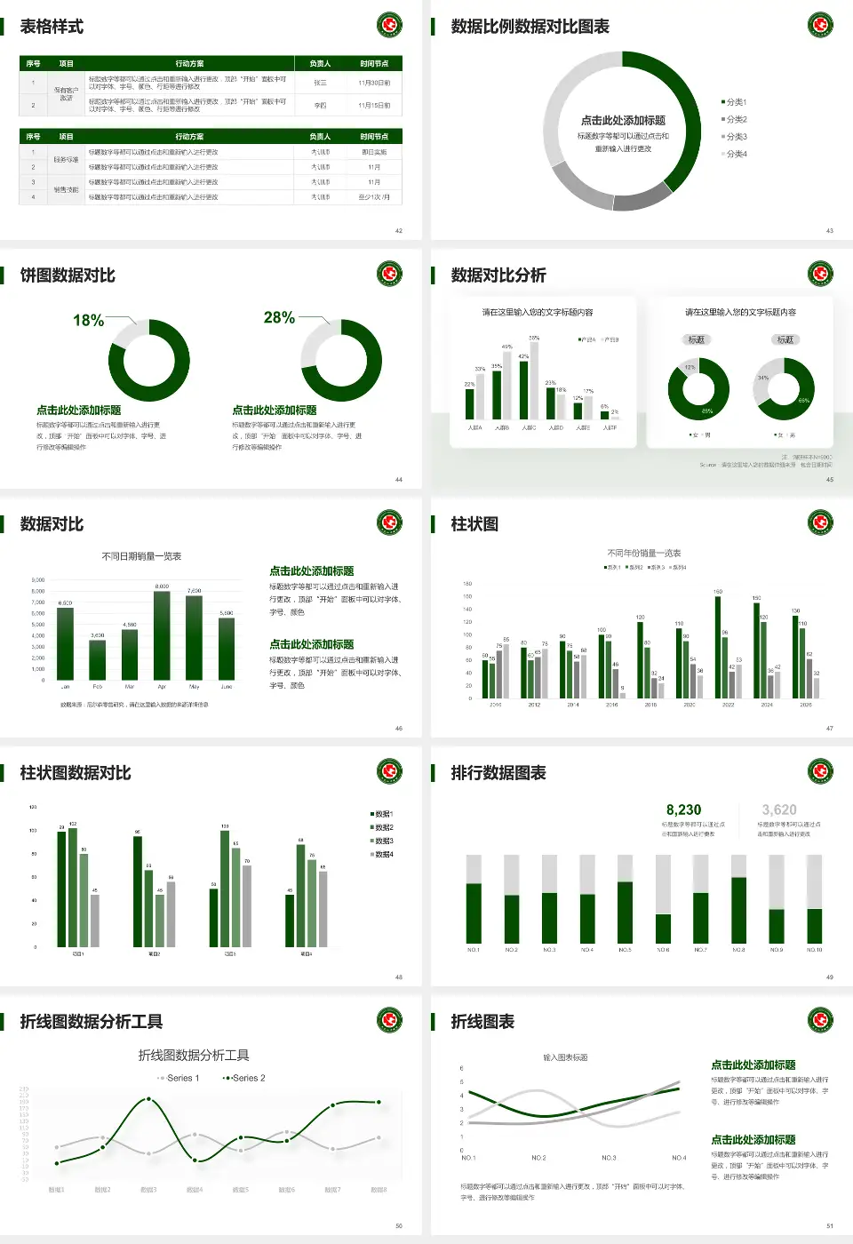 黑龙江省医院医院简介/日常通用PPT模板16:9格式幻灯片预览图6