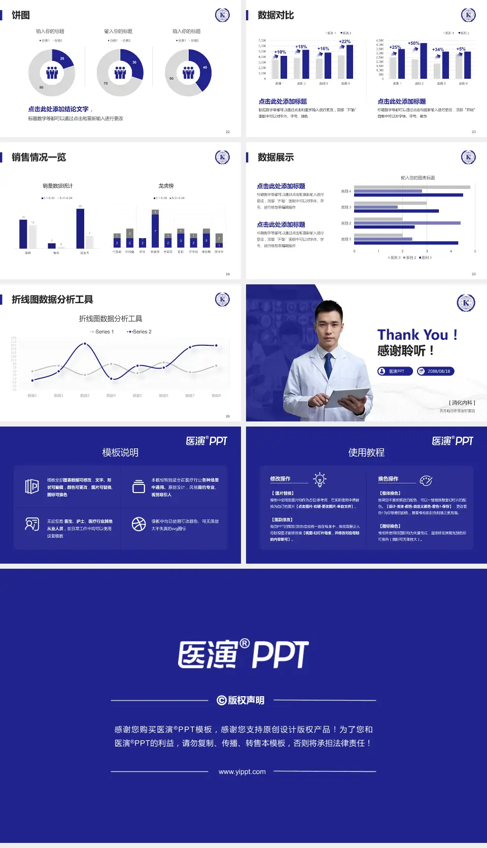 齐齐哈尔协育友好医院病例分享与讨论PPT模板16:9格式幻灯片预览图4