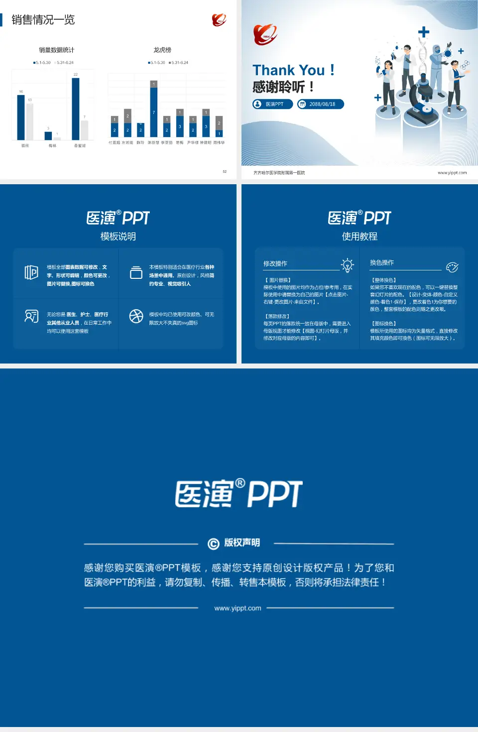 齐齐哈尔医学院附属第一医院品管圈PDCA演示专用PPT模板4:3格式幻灯片预览图7