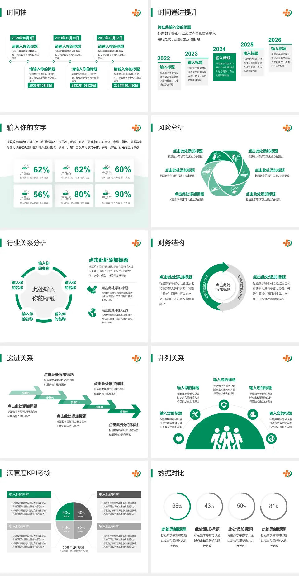大庆油田总医院龙南医院病例分享与讨论PPT模板4:3格式幻灯片预览图3