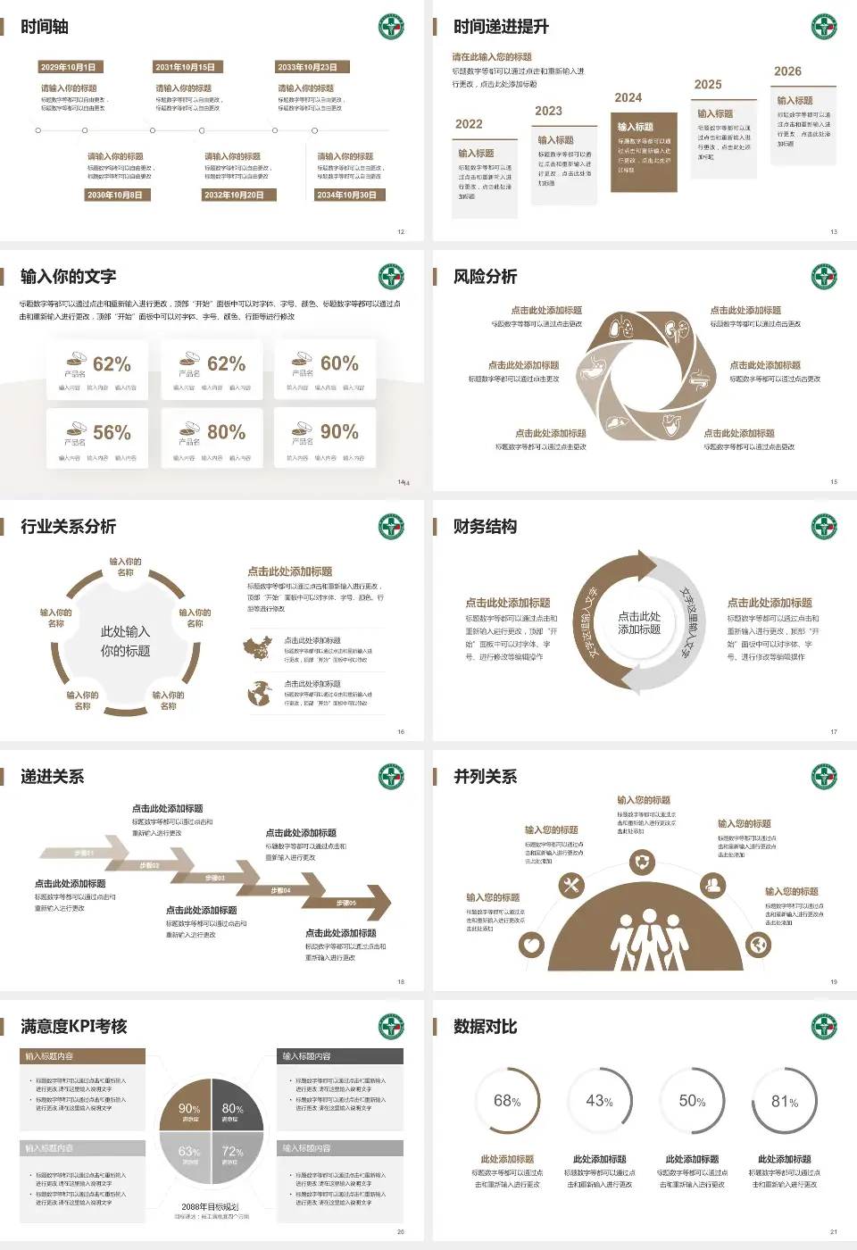 黑龙江省康复医院病例分享与讨论PPT模板16:9格式幻灯片预览图3