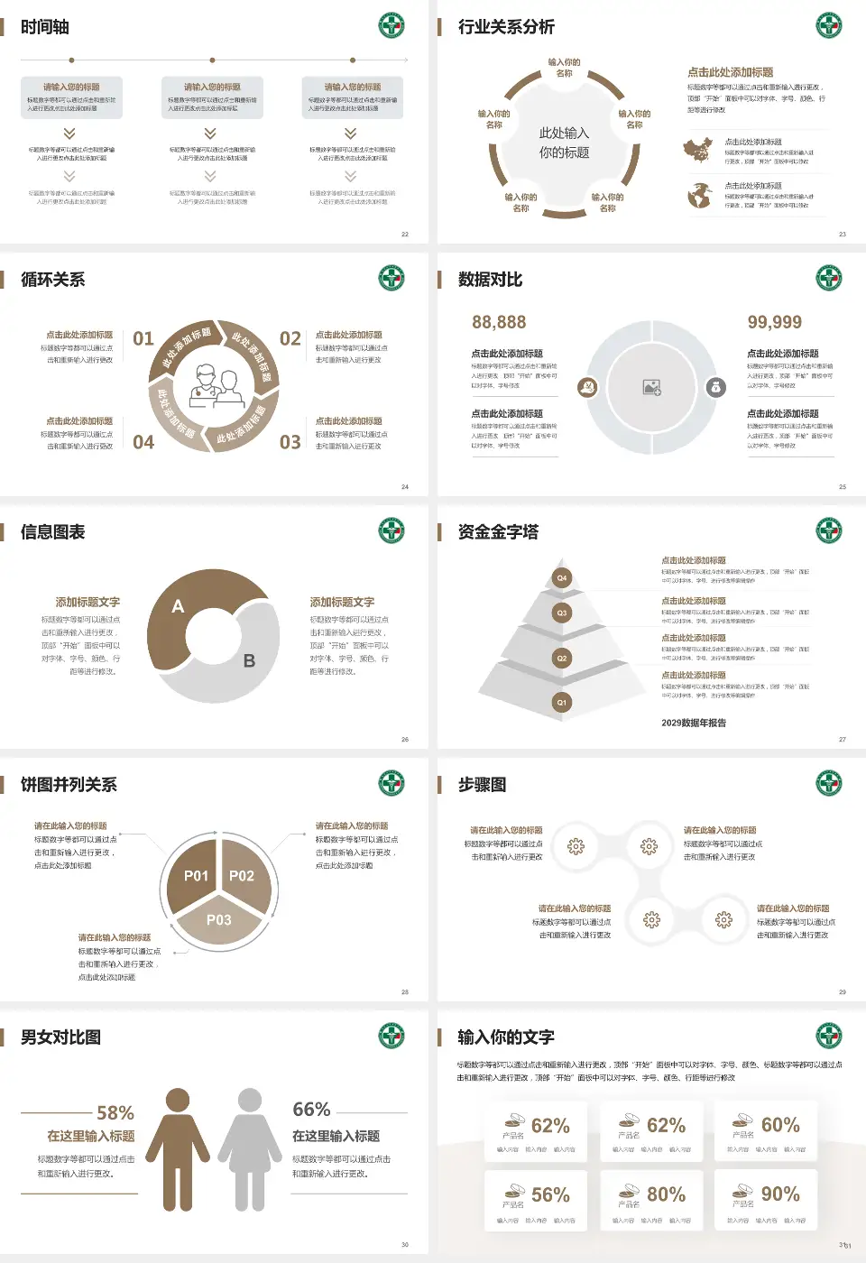 黑龙江省社会康复医院医院管理报告PPT模板16:9格式幻灯片预览图4