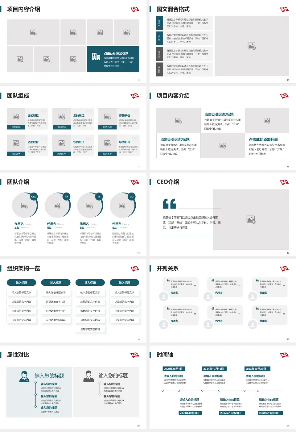 大庆市第四医院患者教育与指导PPT模板16:9格式幻灯片预览图3