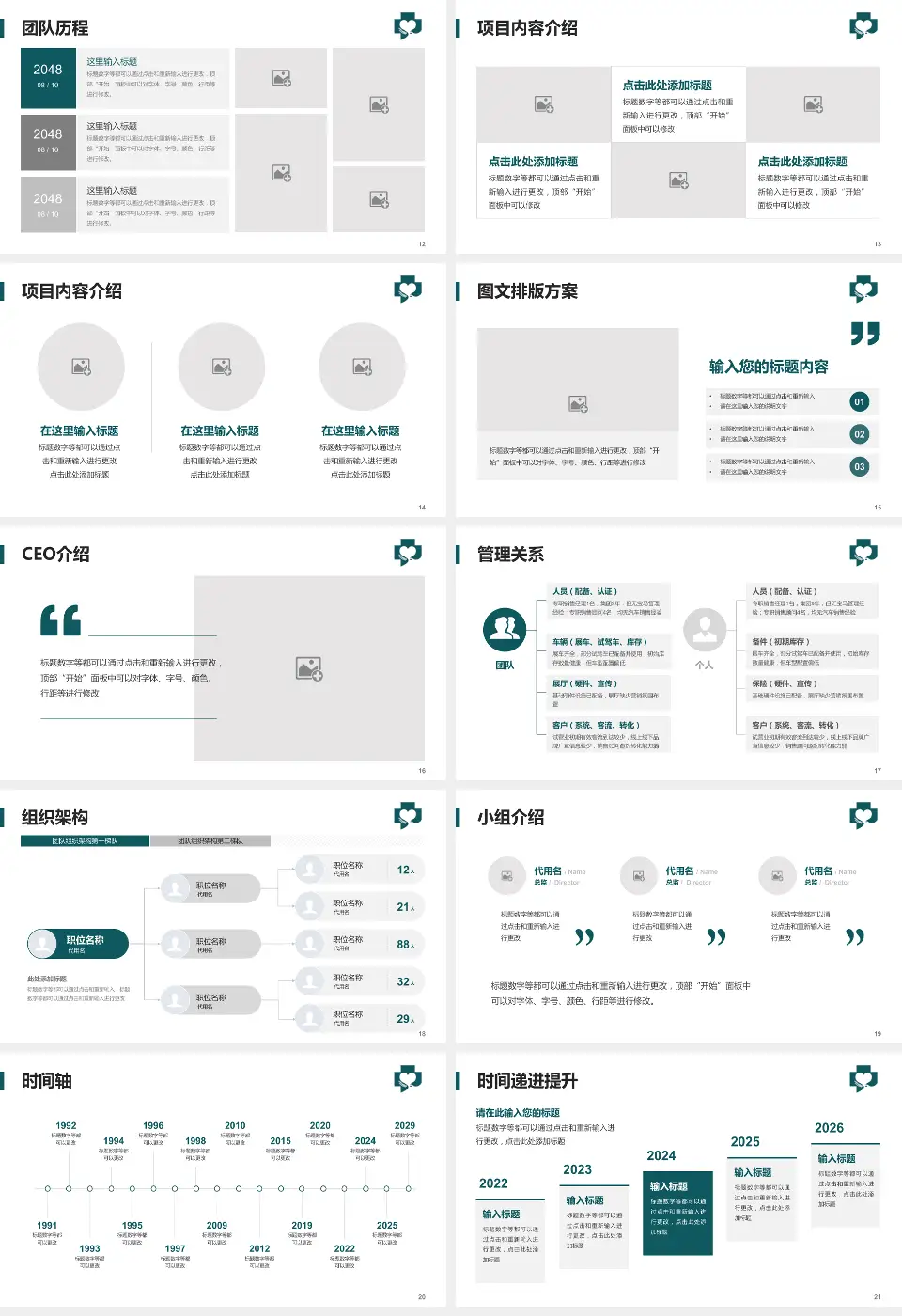 黑龙江省第二医院南岗院区医院管理报告PPT模板16:9格式幻灯片预览图3