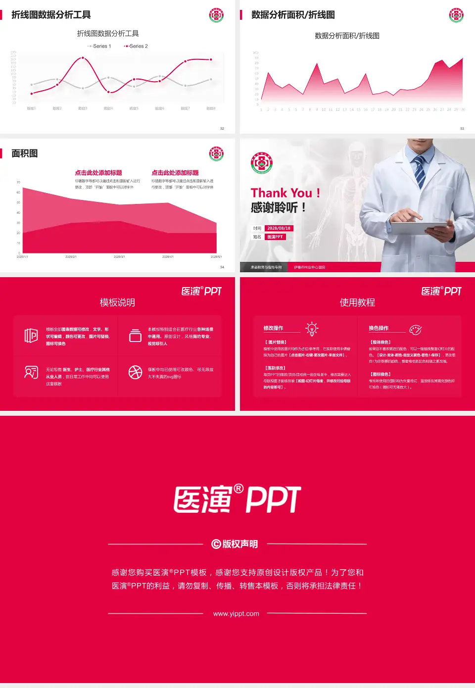 伊春市林业中心医院患者教育与指导PPT模板16:9格式幻灯片预览图7