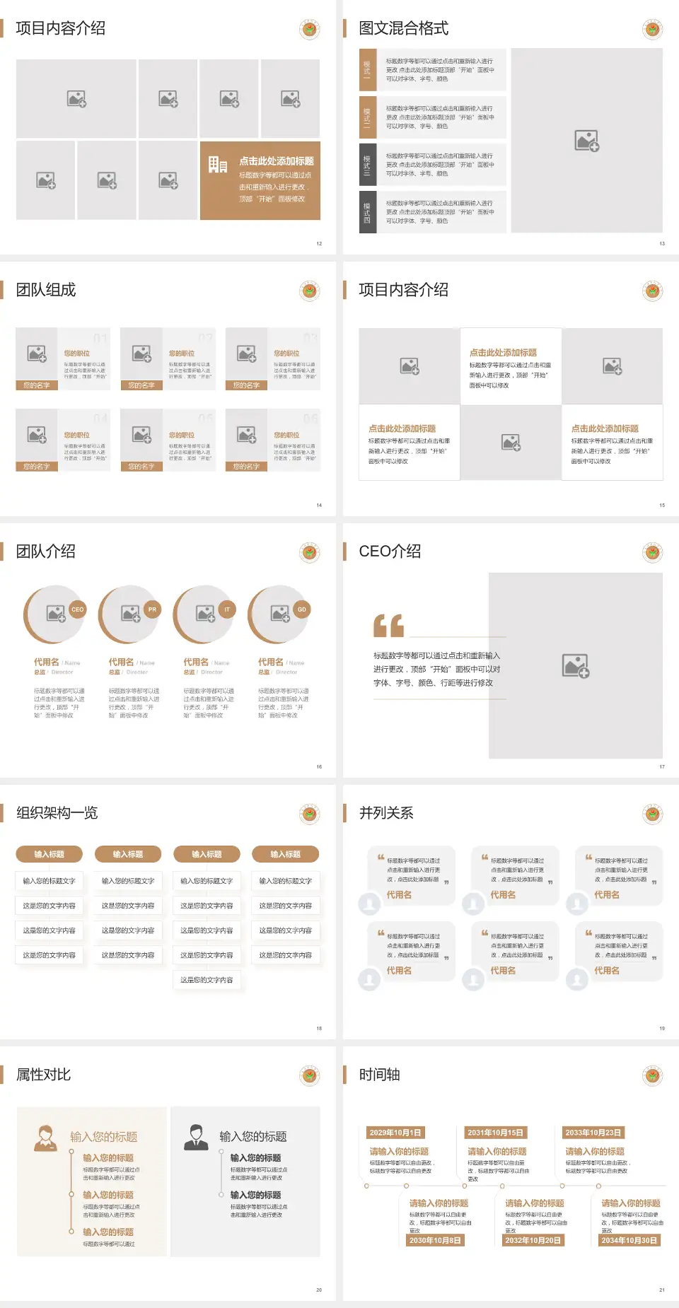 哈尔滨市儿童医院患者教育与指导PPT模板4:3格式幻灯片预览图3