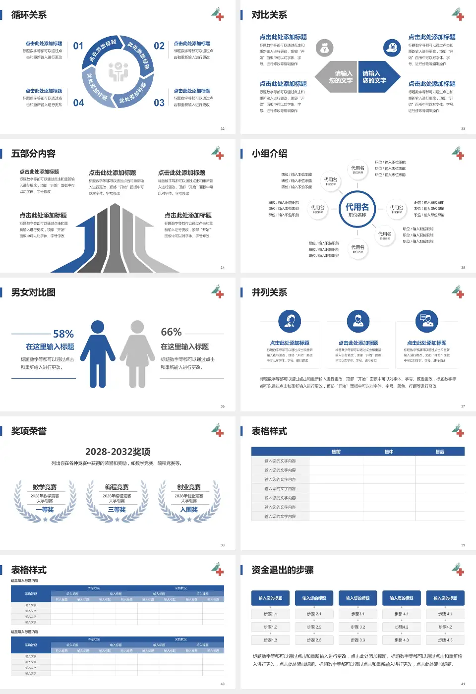 哈尔滨市第四医院医院简介/日常通用PPT模板16:9格式幻灯片预览图5