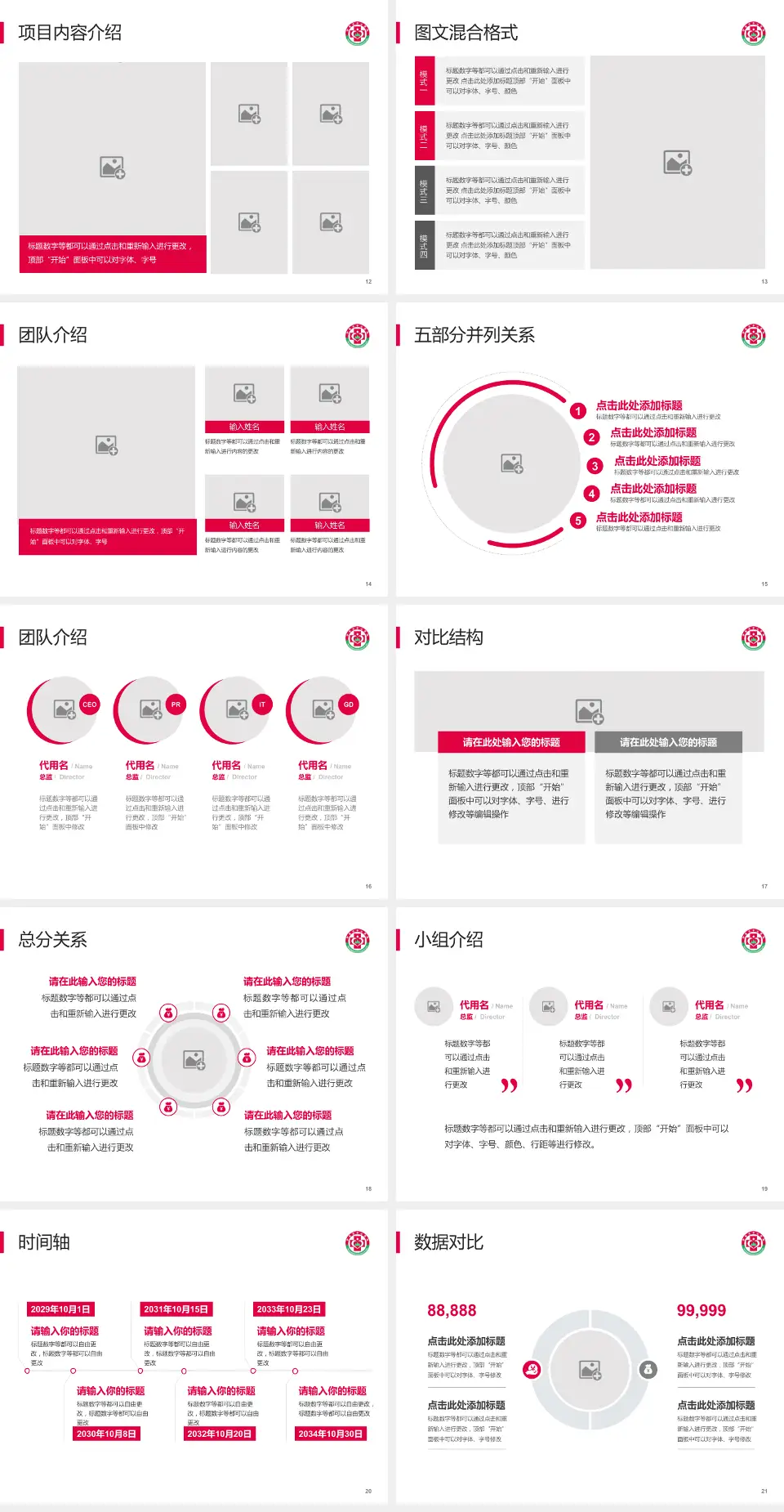 伊春市林业中心医院医疗知识普及PPT模板4:3格式幻灯片预览图3