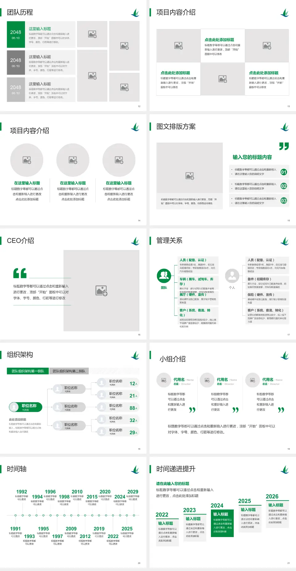 哈尔滨医科大学附属肿瘤医院医院管理报告PPT模板4:3格式幻灯片预览图3