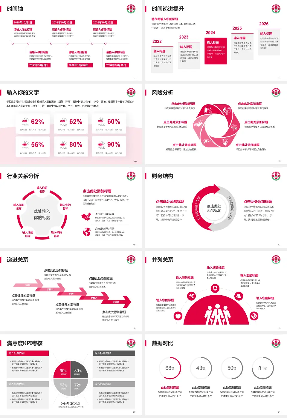 伊春市林业中心医院病例分享与讨论PPT模板16:9格式幻灯片预览图3