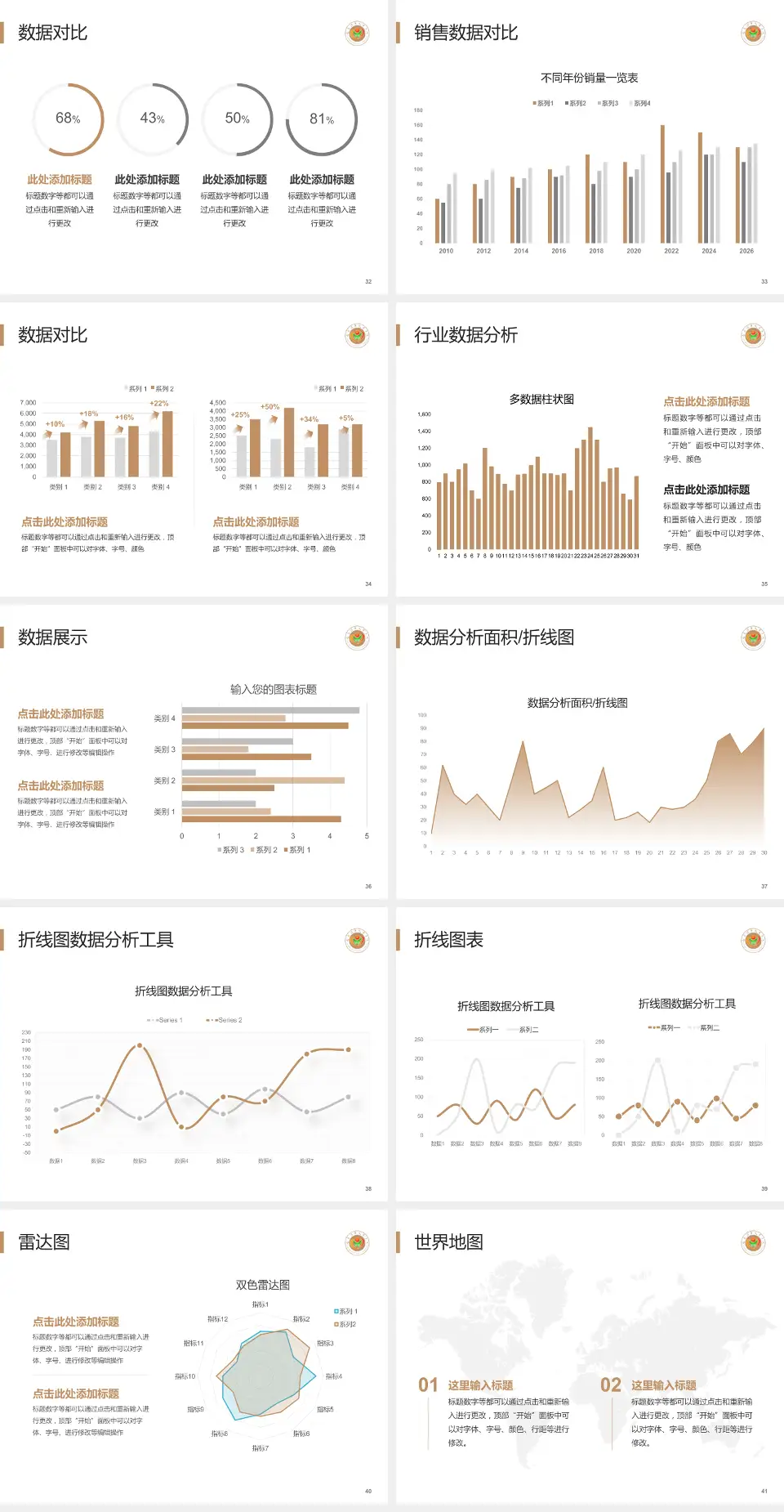 哈尔滨市儿童医院会议与研讨会PPT模板4:3格式幻灯片预览图5