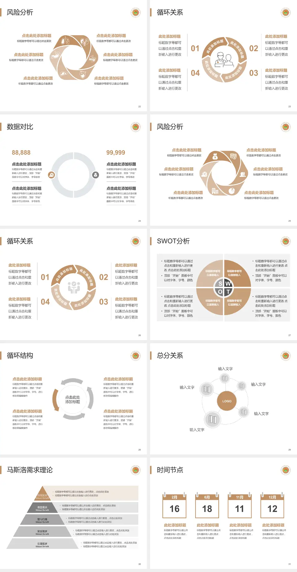 哈尔滨市儿童医院科研成果展示PPT模板4:3格式幻灯片预览图4