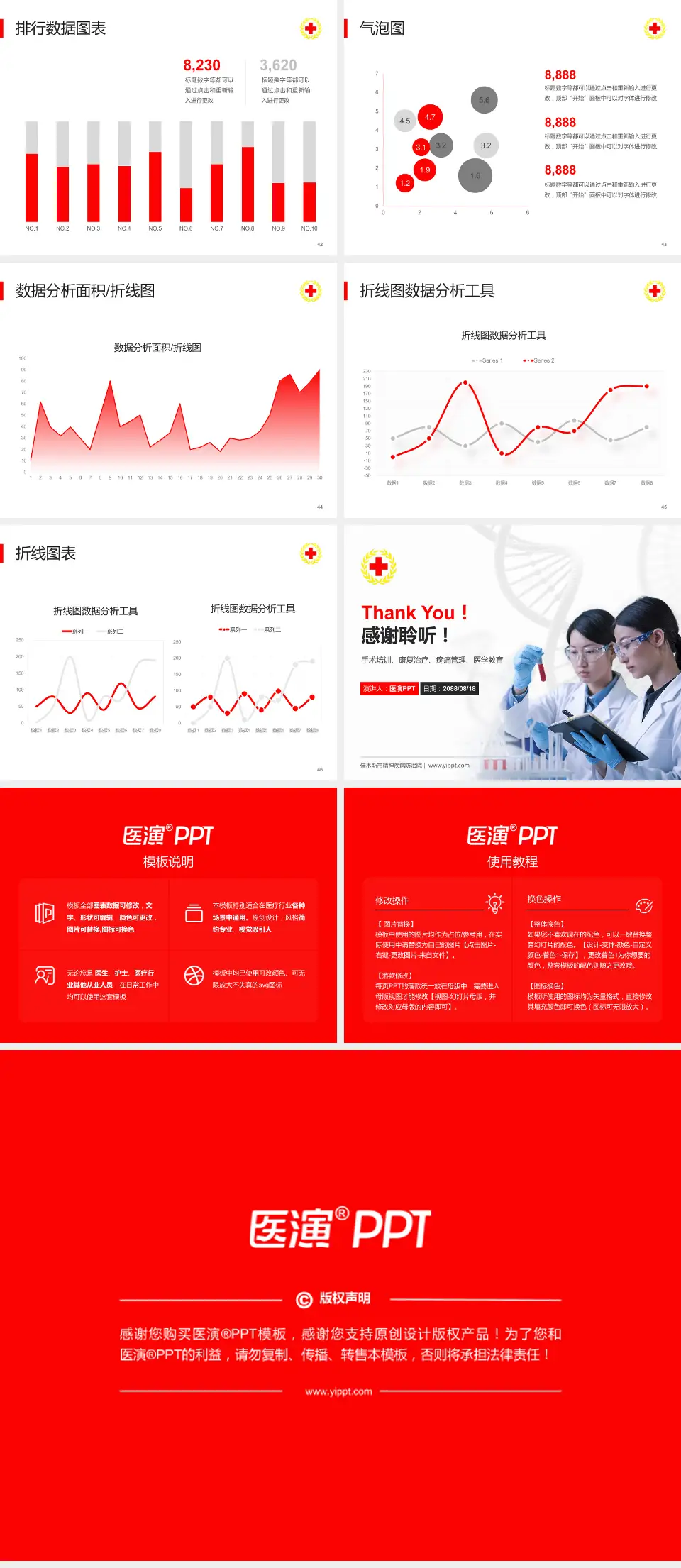 佳木斯市精神疾病防治院科研成果展示PPT模板4:3格式幻灯片预览图6