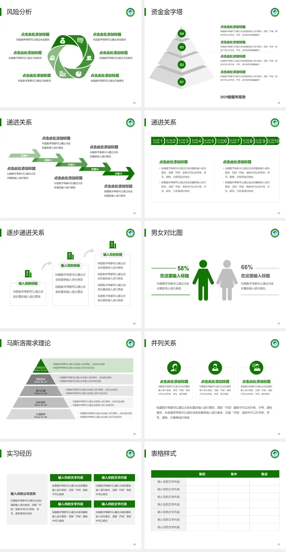佳木斯市中医院项目申请与汇报PPT模板4:3格式幻灯片预览图4