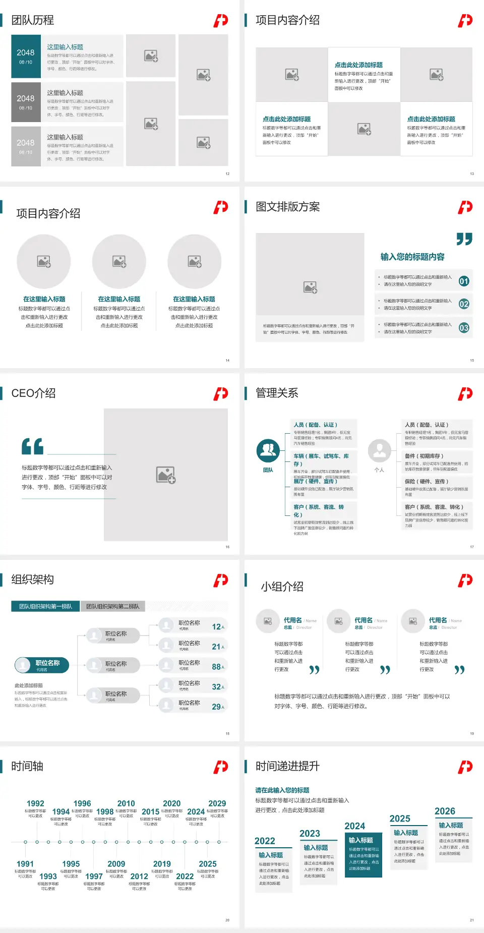 大庆市人民医院医院管理报告PPT模板4:3格式幻灯片预览图3